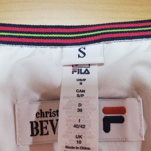 Fila Christopher Bevans Park Spectrum 50+ UPF Multicolored Stretch Athletic Top - Picture 8 of 15